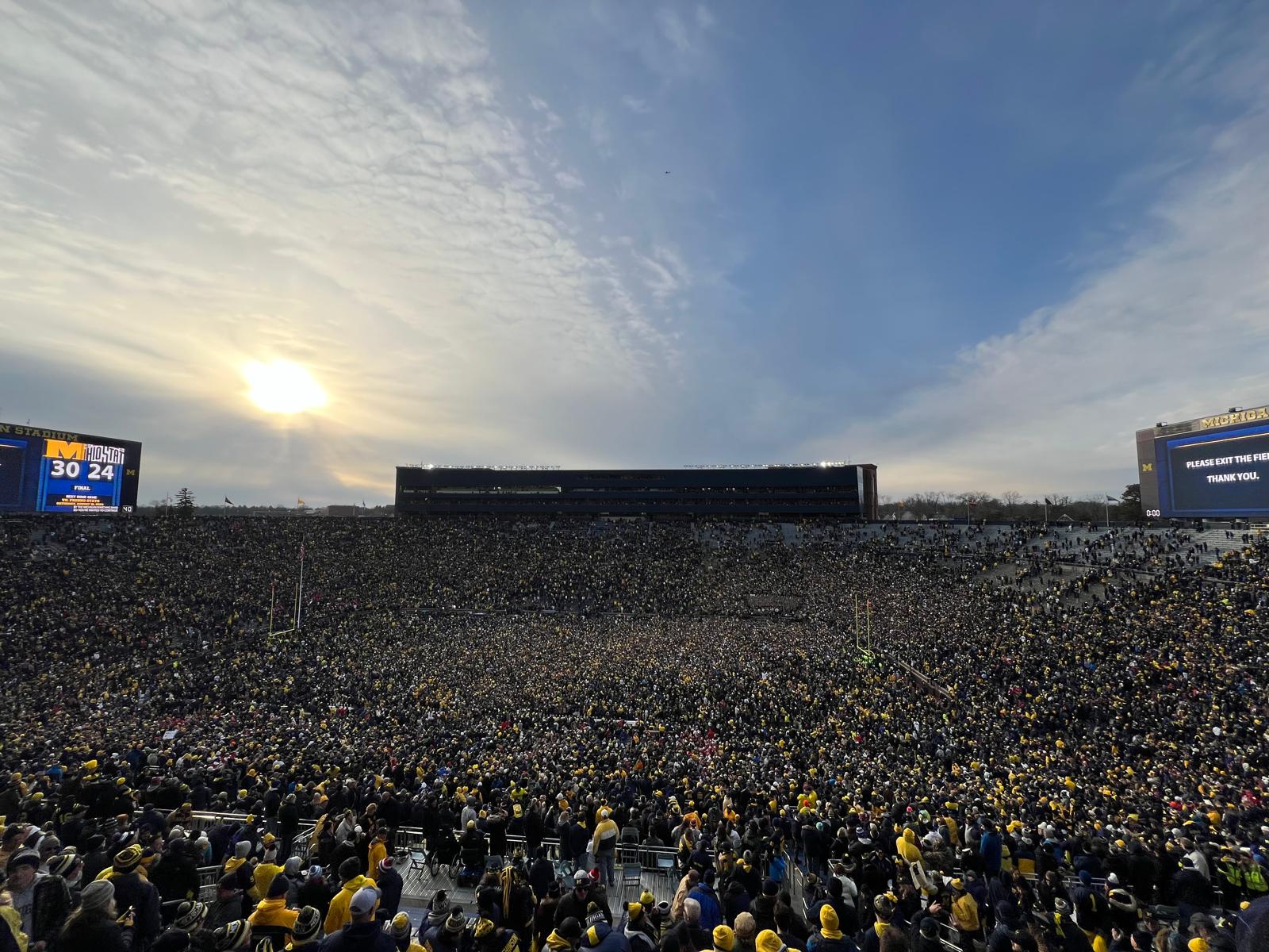 University of Michigan vs. Ohio State Football Game